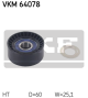 SKF Riemenspanner, Keilrippenriemen VKM 64078
