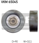 SKF Umlenk-/Führungsrolle, Keilrippenriemen VKM 65045