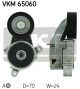 SKF Riemenspanner, Keilrippenriemen VKM 65060