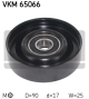 SKF Riemenspanner, Keilrippenriemen VKM 65066