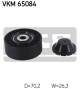 SKF Umlenk-/Führungsrolle, Keilrippenriemen VKM 65084