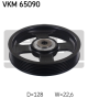 SKF Umlenk-/Führungsrolle, Keilrippenriemen VKM 65090