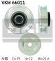 SKF Riemenspanner, Keilrippenriemen VKM 66011