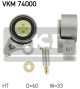SKF Spannrolle, Zahnriemen VKM 74000