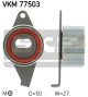 SKF Spannrolle, Zahnriemen VKM 77503