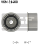 SKF Umlenk-/Führungsrolle, Zahnriemen VKM 81400