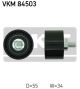 SKF Umlenk-/Führungsrolle, Zahnriemen VKM 84503