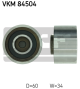 SKF Umlenk-/Führungsrolle, Zahnriemen VKM 84504