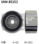 SKF Umlenk-/Führungsrolle, Zahnriemen VKM 85153