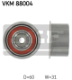 SKF Umlenk-/Führungsrolle, Zahnriemen VKM 88004