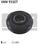 SKF Riemenscheibe, Kurbelwelle VKM 93107