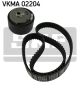 SKF Zahnriemensatz VKMA 02204