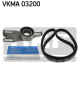 SKF Zahnriemensatz VKMA 03200