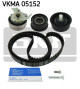 SKF Zahnriemensatz VKMA 05152