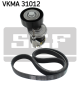 SKF Keilrippenriemensatz VKMA 31012