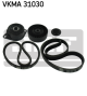 SKF Keilrippenriemensatz VKMA 31030