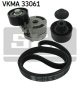 SKF Keilrippenriemensatz VKMA 33061
