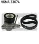 SKF Keilrippenriemensatz VKMA 33074
