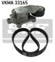 SKF Keilrippenriemensatz VKMA 33165