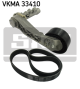 SKF Keilrippenriemensatz VKMA 33410