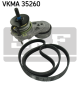 SKF Keilrippenriemensatz VKMA 35260