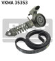 SKF Keilrippenriemensatz VKMA 35353