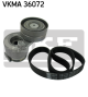 SKF Keilrippenriemensatz VKMA 36072