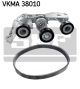 SKF Keilrippenriemensatz VKMA 38010