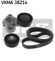 SKF Keilrippenriemensatz VKMA 38214