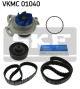 SKF Wasserpumpe + Zahnriemensatz VKMC 01040