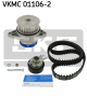 SKF Wasserpumpe + Zahnriemensatz VKMC 01106-2