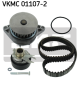 SKF Wasserpumpe + Zahnriemensatz VKMC 01107-2