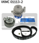 SKF Wasserpumpe + Zahnriemensatz VKMC 01113-2