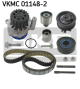 SKF Wasserpumpe + Zahnriemensatz VKMC 01148-2