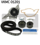 SKF Wasserpumpe + Zahnriemensatz VKMC 01201