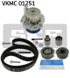 SKF Wasserpumpe + Zahnriemensatz VKMC 01251