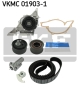 SKF Wasserpumpe + Zahnriemensatz VKMC 01903-1