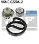 SKF Wasserpumpe + Zahnriemensatz VKMC 02206-2