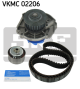 SKF Wasserpumpe + Zahnriemensatz VKMC 02206