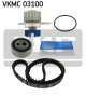 SKF Wasserpumpe + Zahnriemensatz VKMC 03100