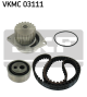 SKF Wasserpumpe + Zahnriemensatz VKMC 03111
