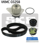 SKF Wasserpumpe + Zahnriemensatz VKMC 03258