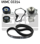 SKF Wasserpumpe + Zahnriemensatz VKMC 03314