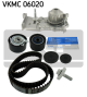 SKF Wasserpumpe + Zahnriemensatz VKMC 06020