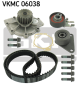 SKF Wasserpumpe + Zahnriemensatz VKMC 06038