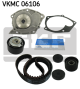 SKF Wasserpumpe + Zahnriemensatz VKMC 06106