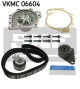 SKF Wasserpumpe + Zahnriemensatz VKMC 06604