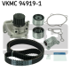 SKF Wasserpumpe + Zahnriemensatz VKMC 94919-1