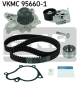 SKF Wasserpumpe + Zahnriemensatz VKMC 95660-1