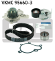 SKF Wasserpumpe + Zahnriemensatz VKMC 95660-3